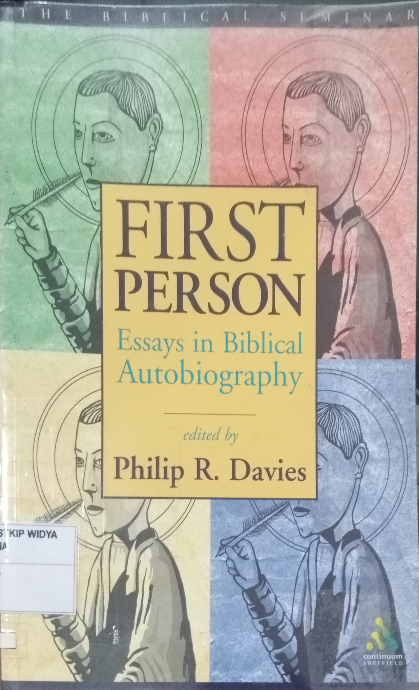 First Person: Essays in Biblical Autobiography